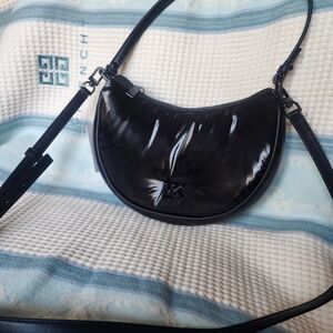 Michael Kors Glossy Black Shoulder Bag